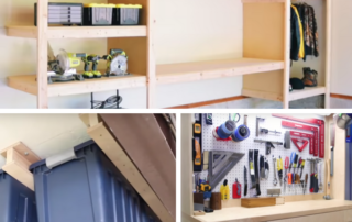 Garage Storage Solutions - Space Saving Hacks and Expert Tips - 7 Must-See Tutorials #sawdustprojects